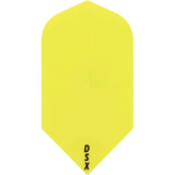 Designa - DSX Plain Colour - Slim Dart Flights - Yellow