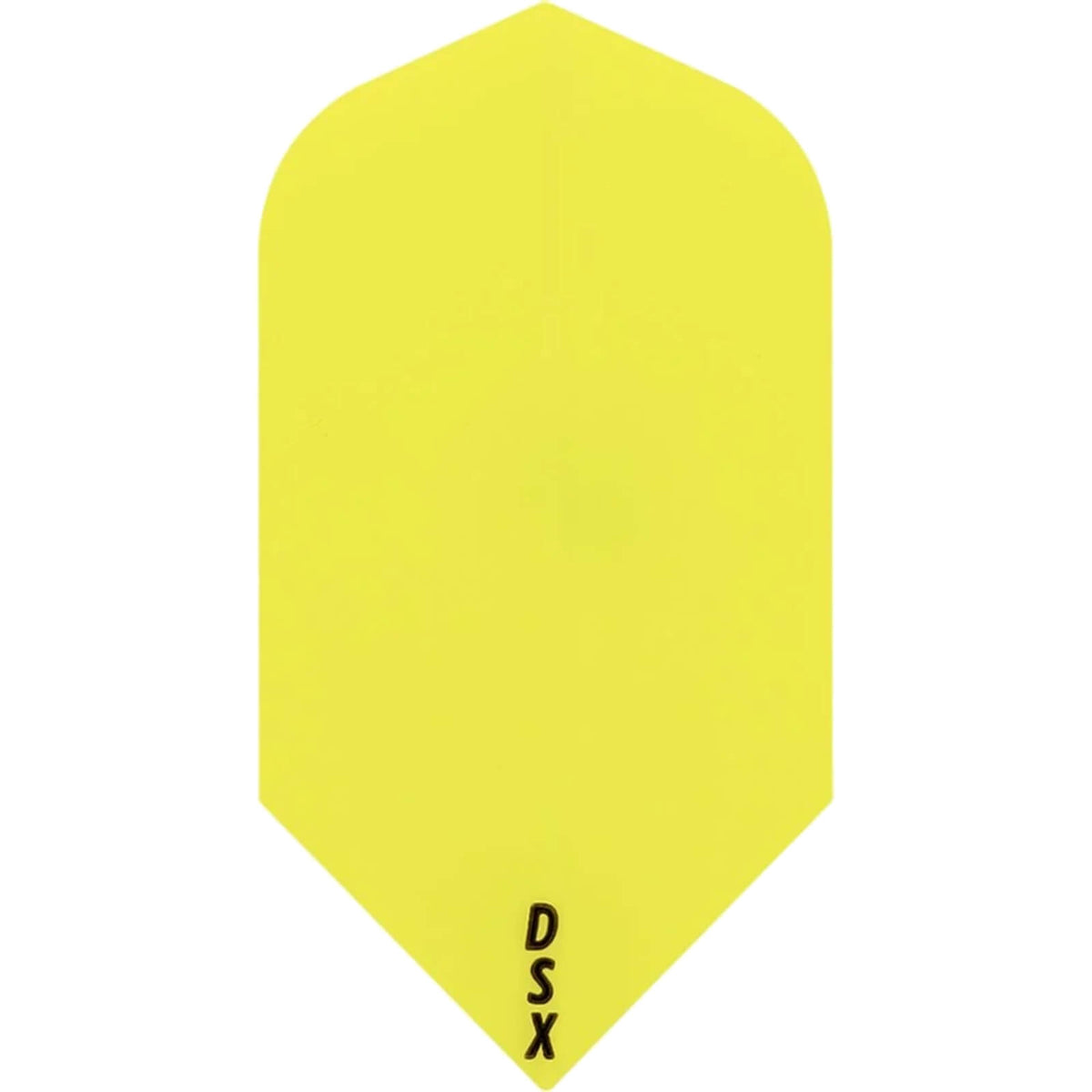 Dart Flights - Designa - DSX Plain Colour - Slim Dart Flights Yellow