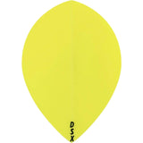 Designa - DSX Plain Colour - Pear Dart Flights - Yellow