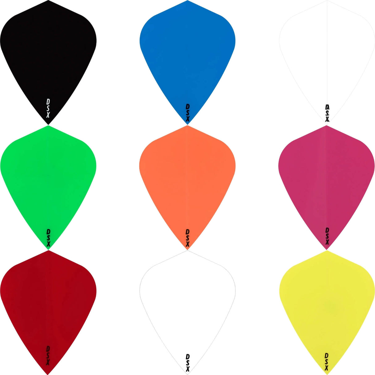 Designa - DSX Plain Colour - Kite Dart Flights -