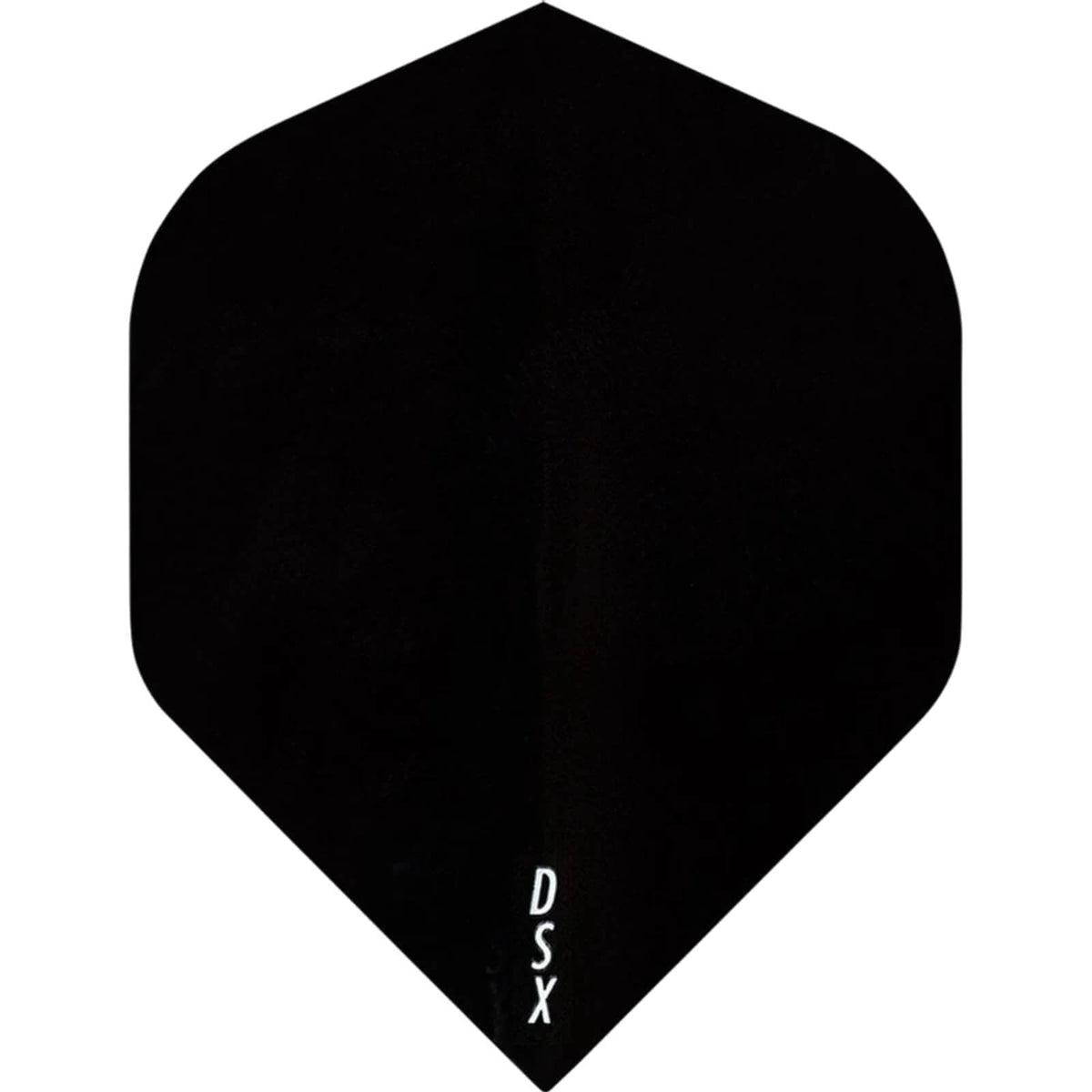 Dart Flights - Designa - DSX Plain Colour - Big Wing Dart Flights Black