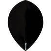 Designa - DSX Plain Colour - Pear Dart Flights - Black