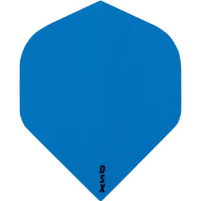 Designa - DSX Plain Colour - Big Wing Dart Flights - Blue