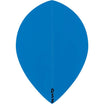 Designa - DSX Plain Colour - Pear Dart Flights - Blue