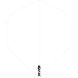Designa - DSX Plain Colour - Big Wing Dart Flights - Clear