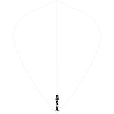 Designa - DSX Plain Colour - Kite Dart Flights - Clear