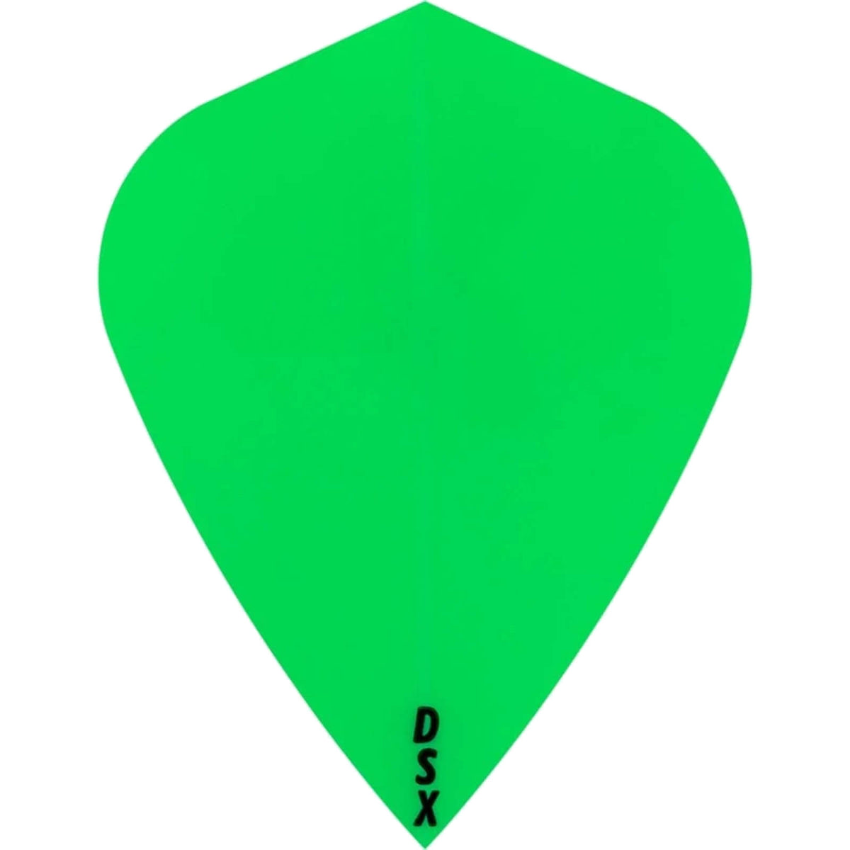 Dart Flights - Designa - DSX Plain Colour - Kite Dart Flights Green