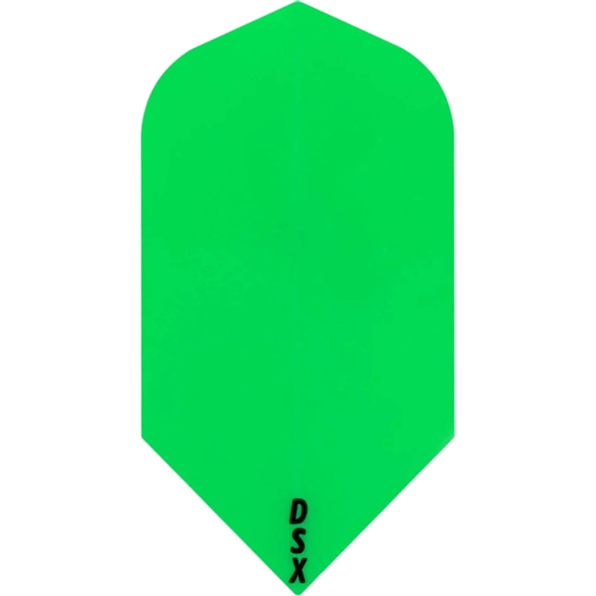 Dart Flights - Designa - DSX Plain Colour - Slim Dart Flights Green