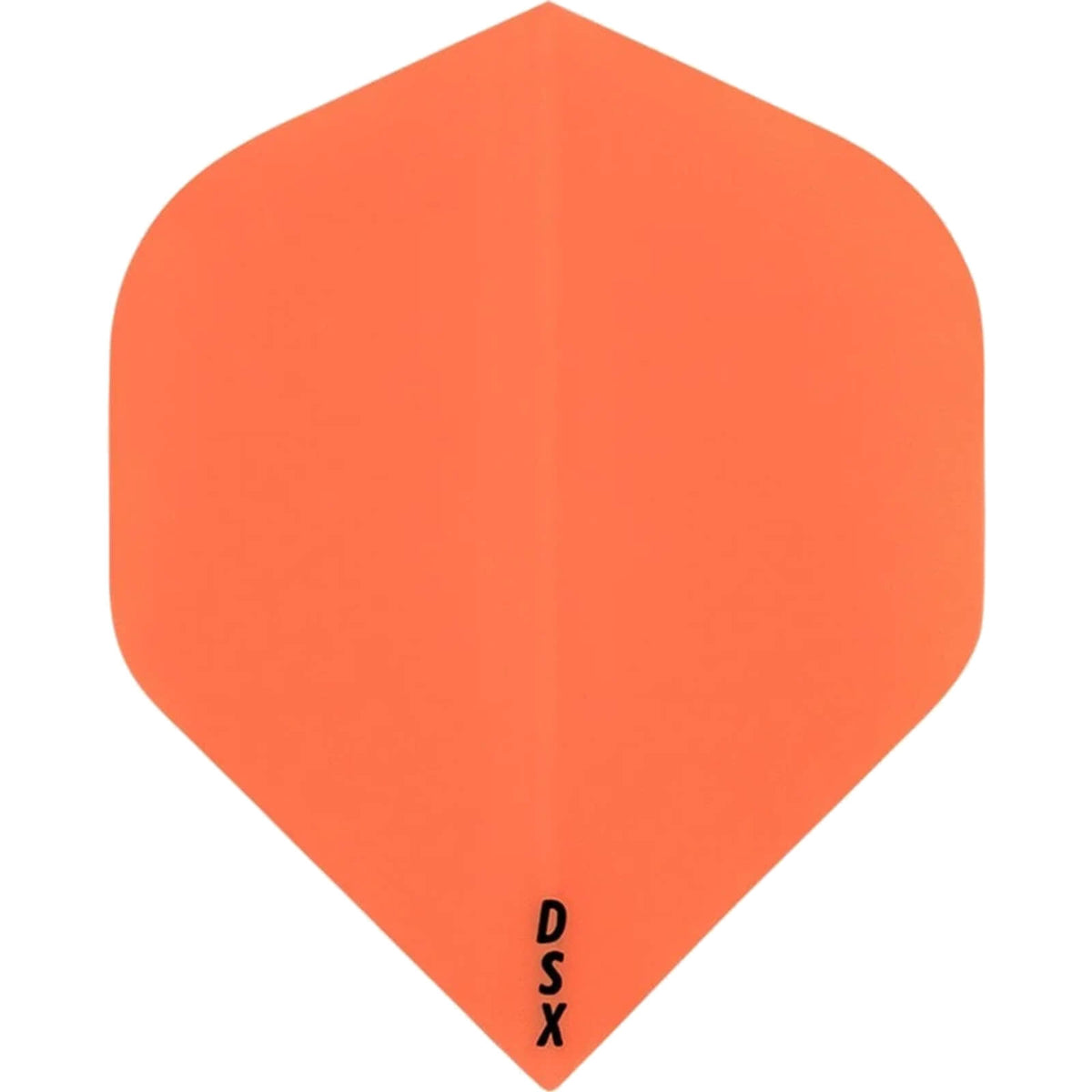Dart Flights - Designa - DSX Plain Colour - Big Wing Dart Flights Orange