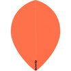 Designa - DSX Plain Colour - Pear Dart Flights - Orange