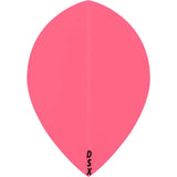 Designa - DSX Plain Colour - Pear Dart Flights - Pink