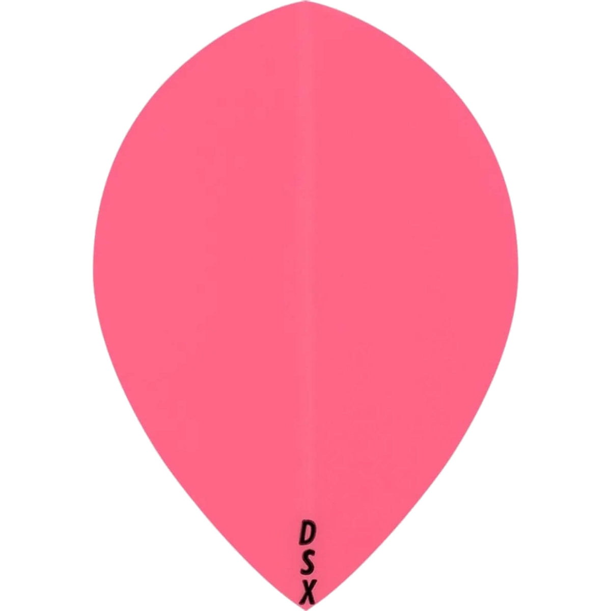 Dart Flights - Designa - DSX Plain Colour - Pear Dart Flights Pink