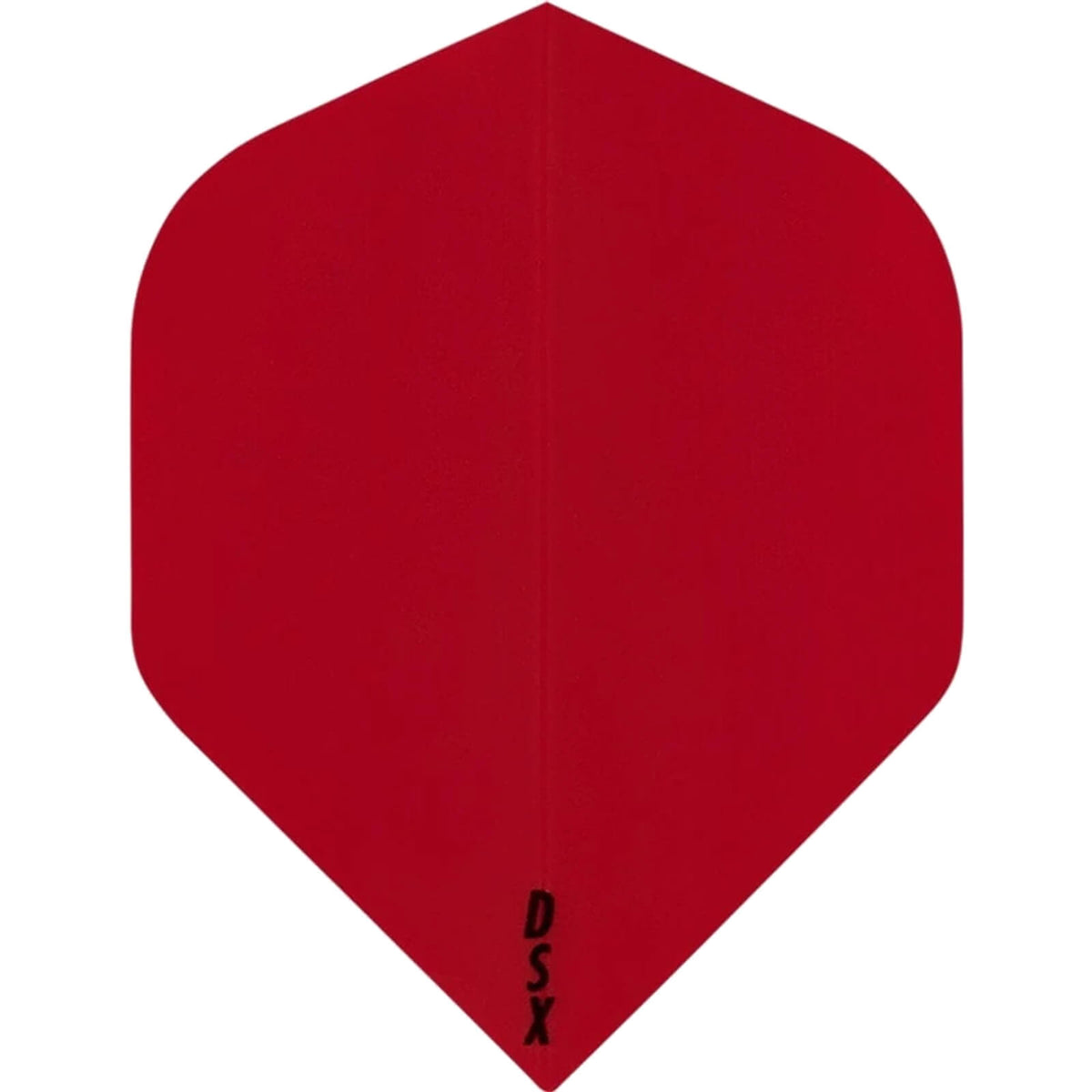 Dart Flights - Designa - DSX Plain Colour - Big Wing Dart Flights Red