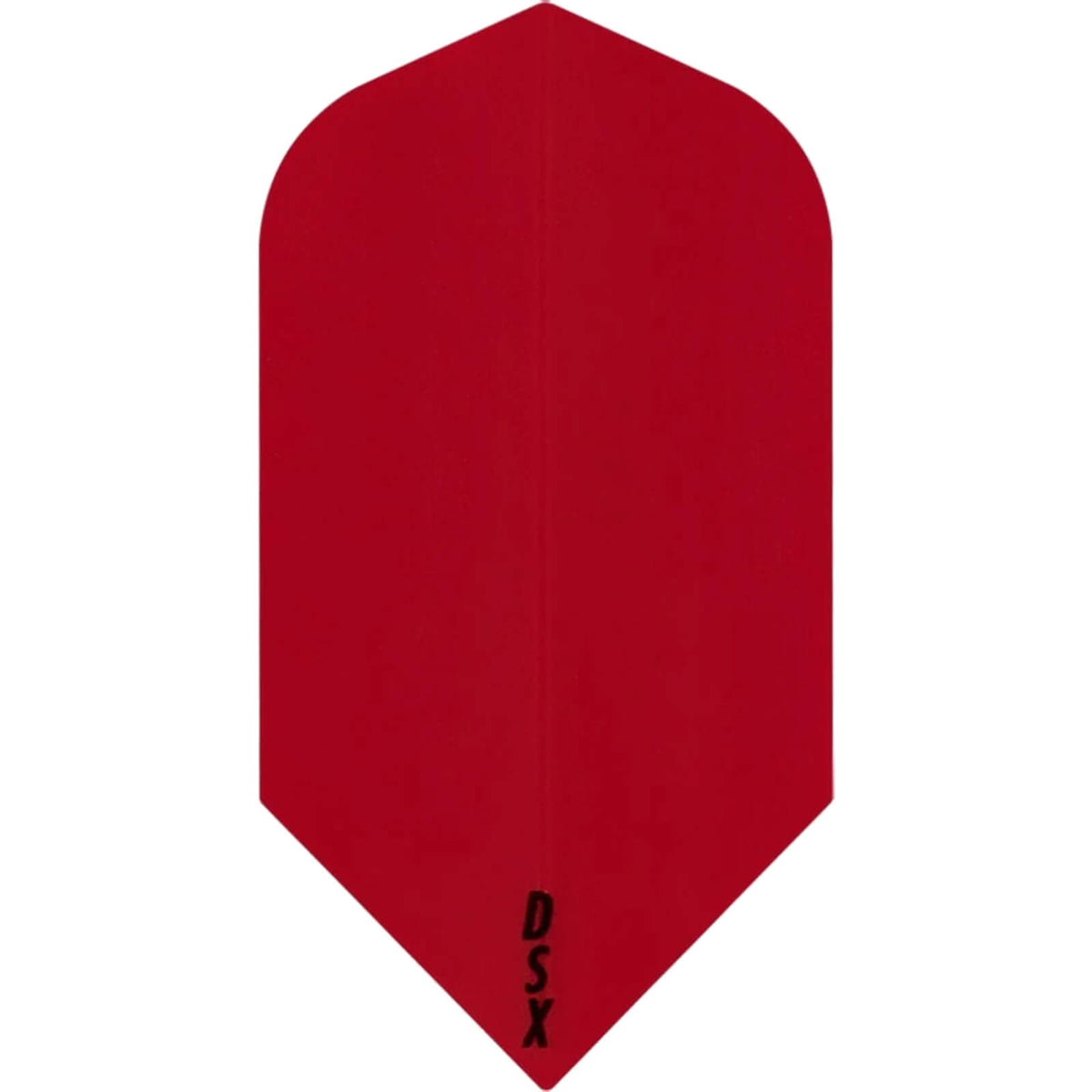 Dart Flights - Designa - DSX Plain Colour - Slim Dart Flights Red