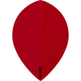 Designa - DSX Plain Colour - Pear Dart Flights - Red