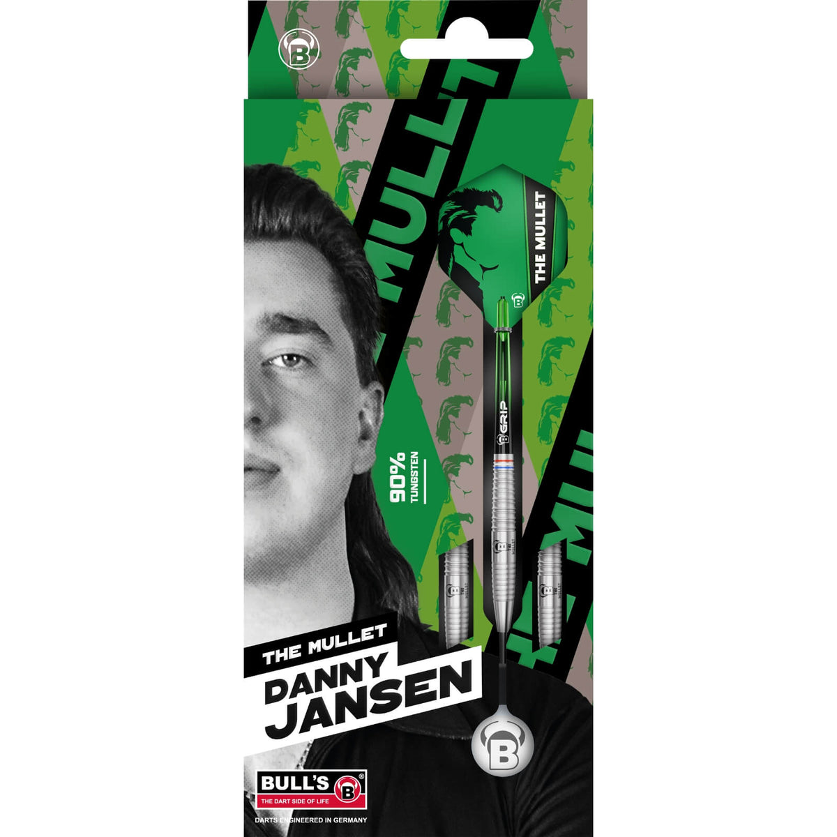 BULL'S - Danny Jansen G2 Darts - 90% Tungsten - 22g 24g 26g -