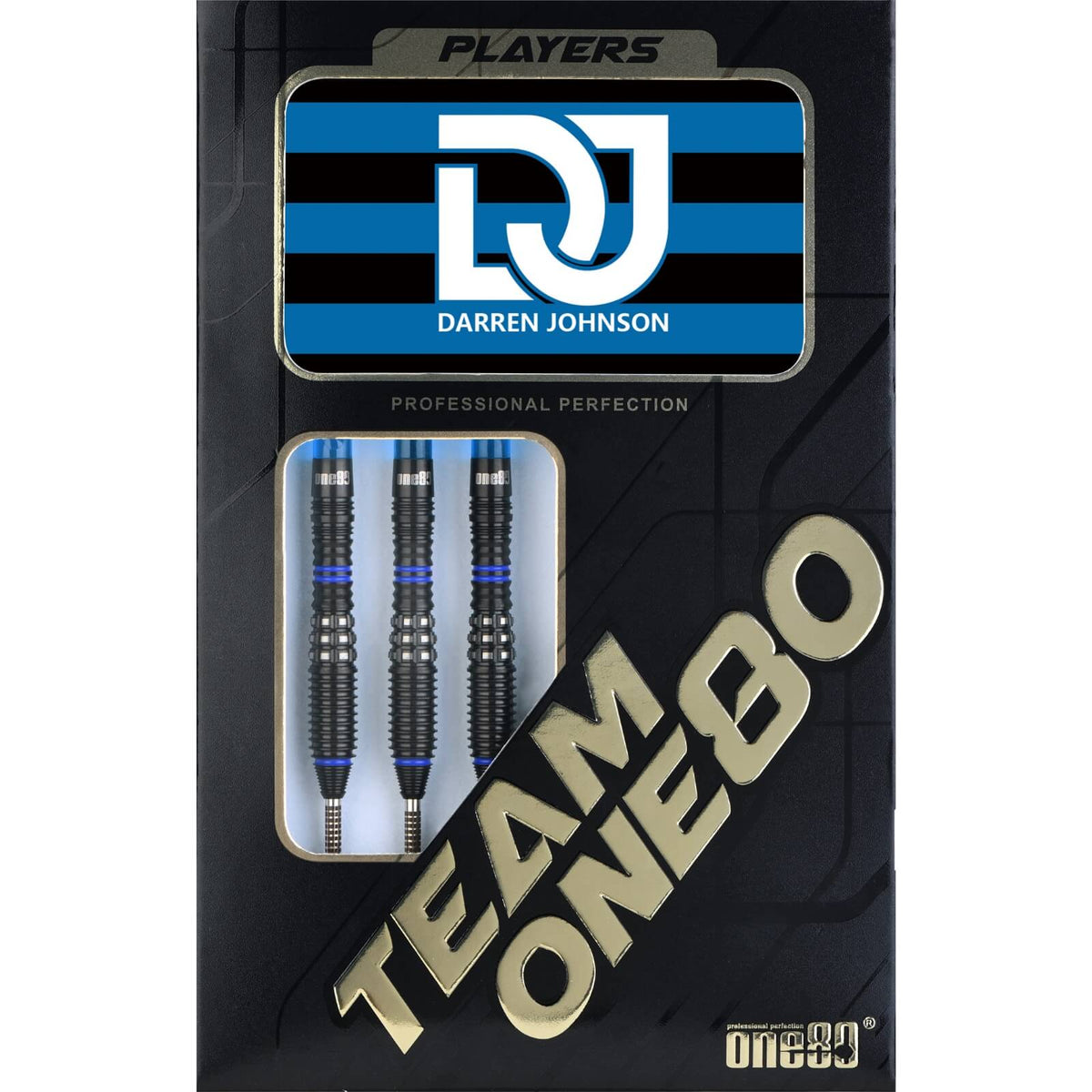 Darts - One80 - Darren Johnson Darts - Steel Tip - 90% Tungsten - 23g 