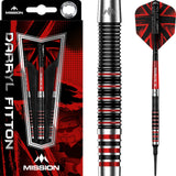 Mission - Darryl Fitton Darts - Soft Tip - 90% Tungsten - 18g -