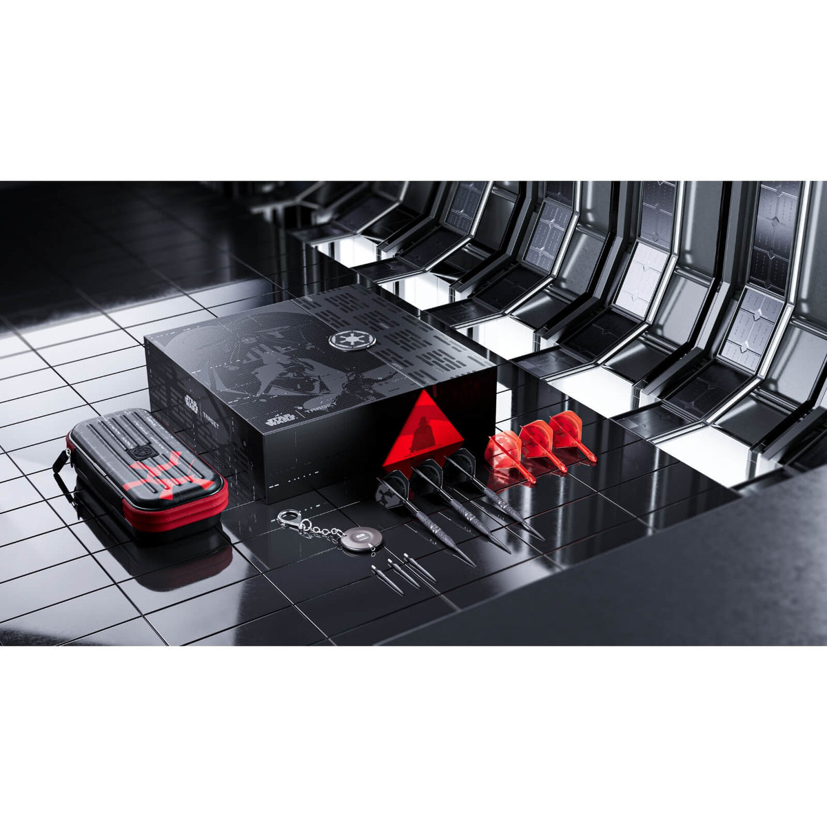 PRE-ORDER - Target - Star Wars Darth Vader Darts - Swiss Point - Steel Tip - 95% Tungsten - 22g 24g 26g