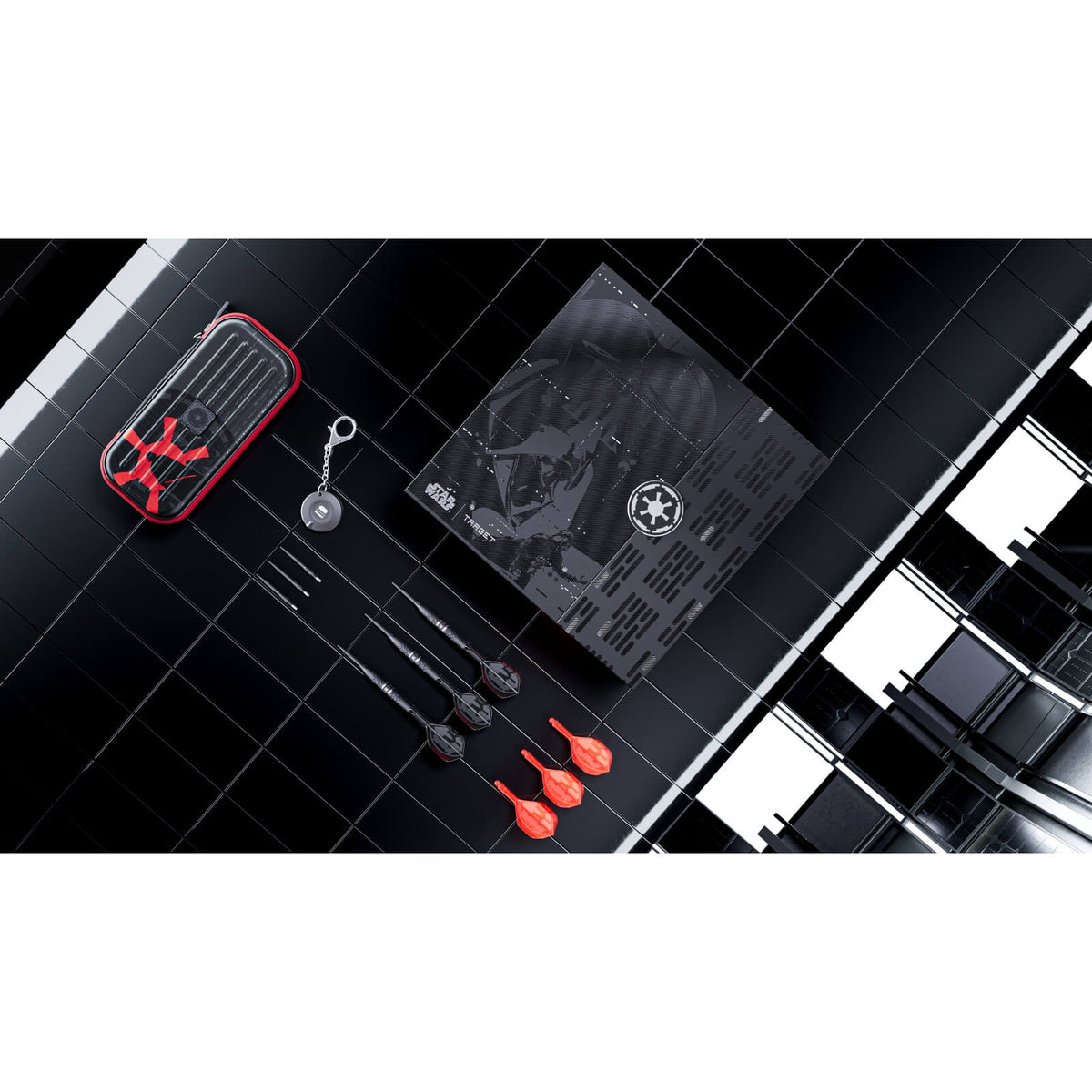 PRE-ORDER - Target - Star Wars Darth Vader Darts - Swiss Point - Steel Tip - 95% Tungsten - 22g 24g 26g