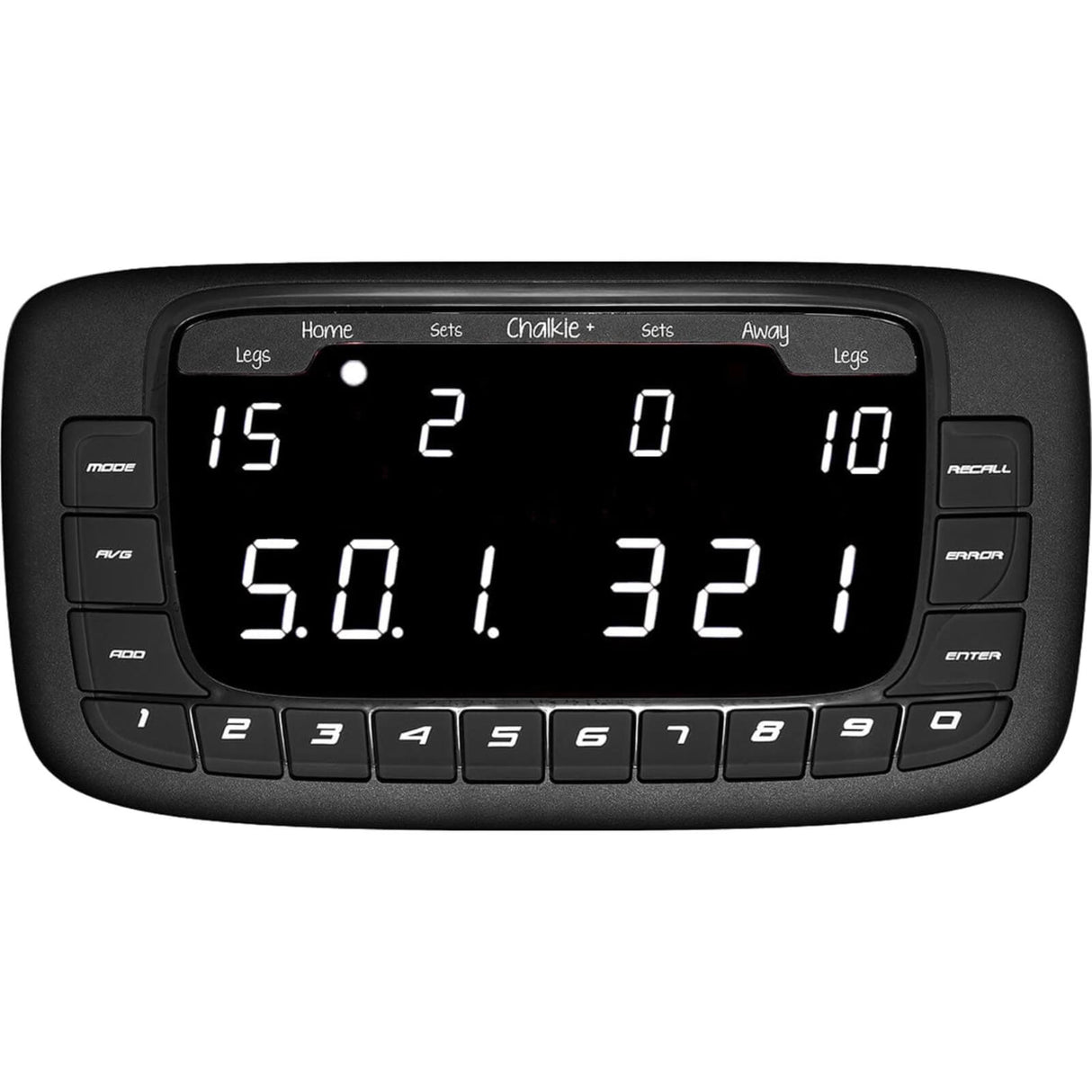 KeyGlory - Dart Scorer - Electronic Scoring System - Chalkie Plus - Black Edition -