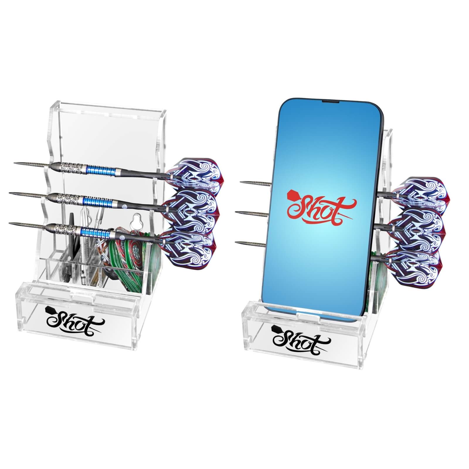 Display Stands - Shot - Dart Set & Phone Holder 