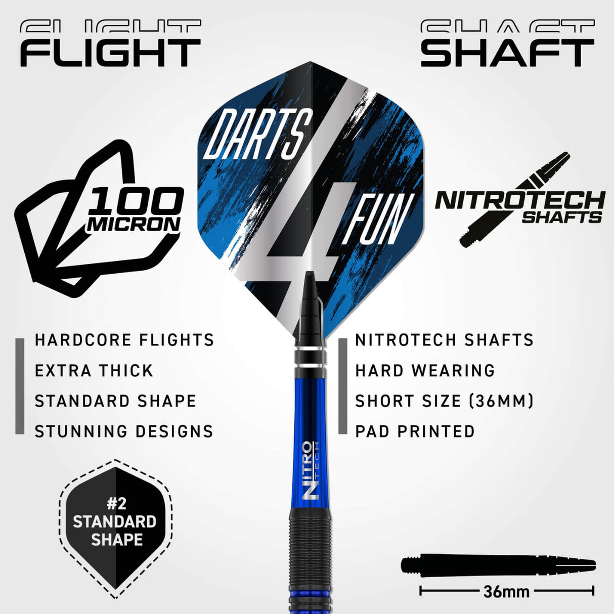 Red Dragon - David Williams V1 Darts - 90% Tungsten - 23g
