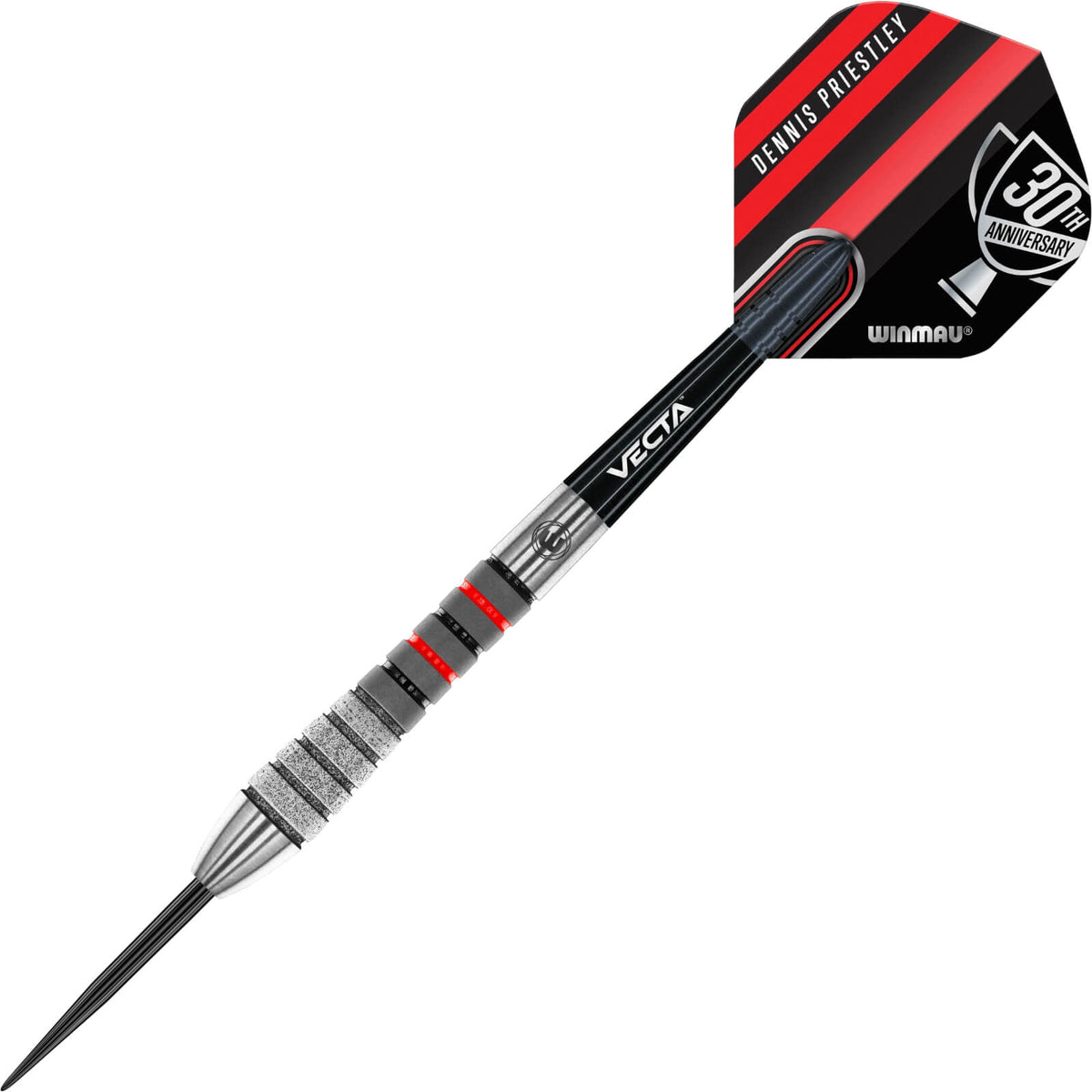 Darts - Winmau - Dennis Priestley Diamond 3-Zero Darts - Steel Tip - 90% Tungsten - 19g 22g 24g 