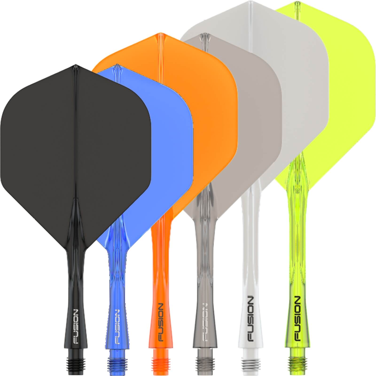 Dart Flights - Winmau - Fusion - Standard Dart Flights - Integrated Flight & Shaft System