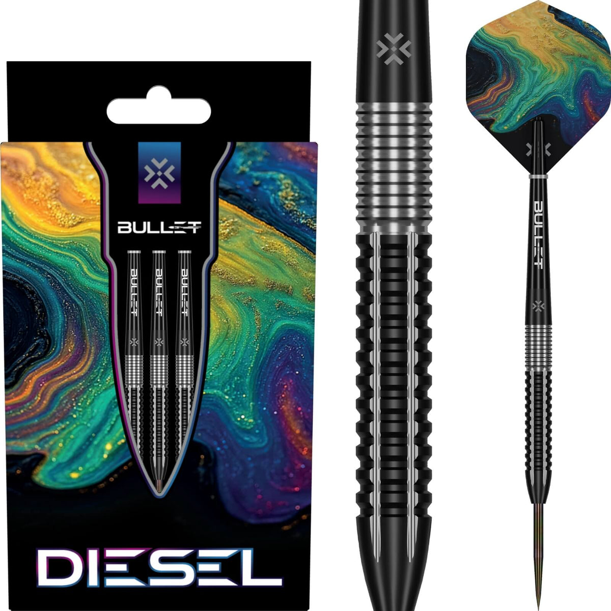 Bullet - Diesel Darts - Steel Tip - 85% Tungsten - 22g 24g 26g