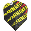Target - Dimitri Van Den Bergh - Standard Dart Flights - Black