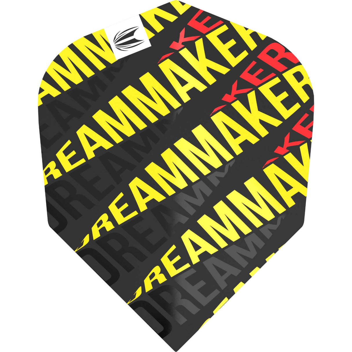 Target - Dimitri Van Den Bergh - Standard Dart Flights - Black