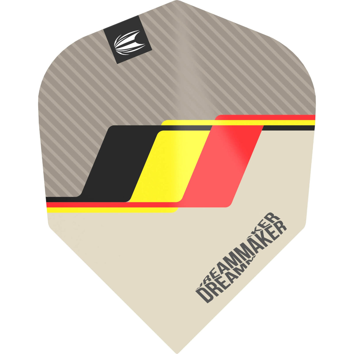 Dart Flights - Target - Dimitri Van Den Bergh - Standard Dart Flights Grey