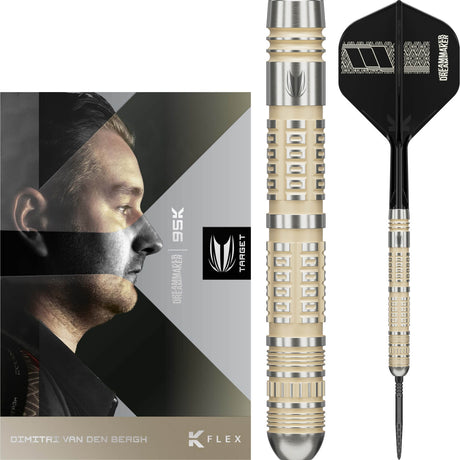 Target - Dimitri Van Den Bergh 95K Darts - Swiss Point - 95% Tungsten - 22g 23g 24g -