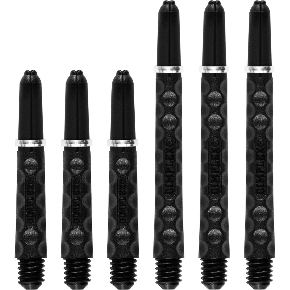 Dart Shafts - Harrows - Dimplex Dart Shafts Short (34mm) / Black