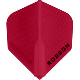 Robson - Plus Dimpled - Big Wing Dart Flights - Red