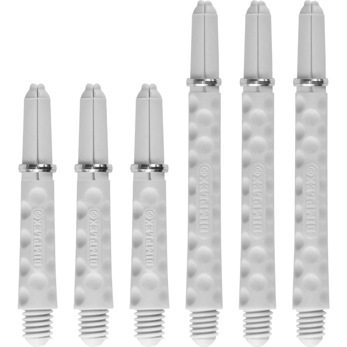 Harrows - Dimplex Dart Shafts - Short (34mm) / White