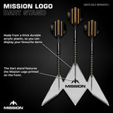 Mission - Logo Stand - Acrylic Darts Display Stand -
