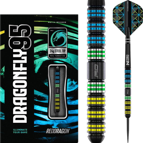Red Dragon - Dragonfly 95 Darts - 95% Tungsten - 22g 24g 26g -