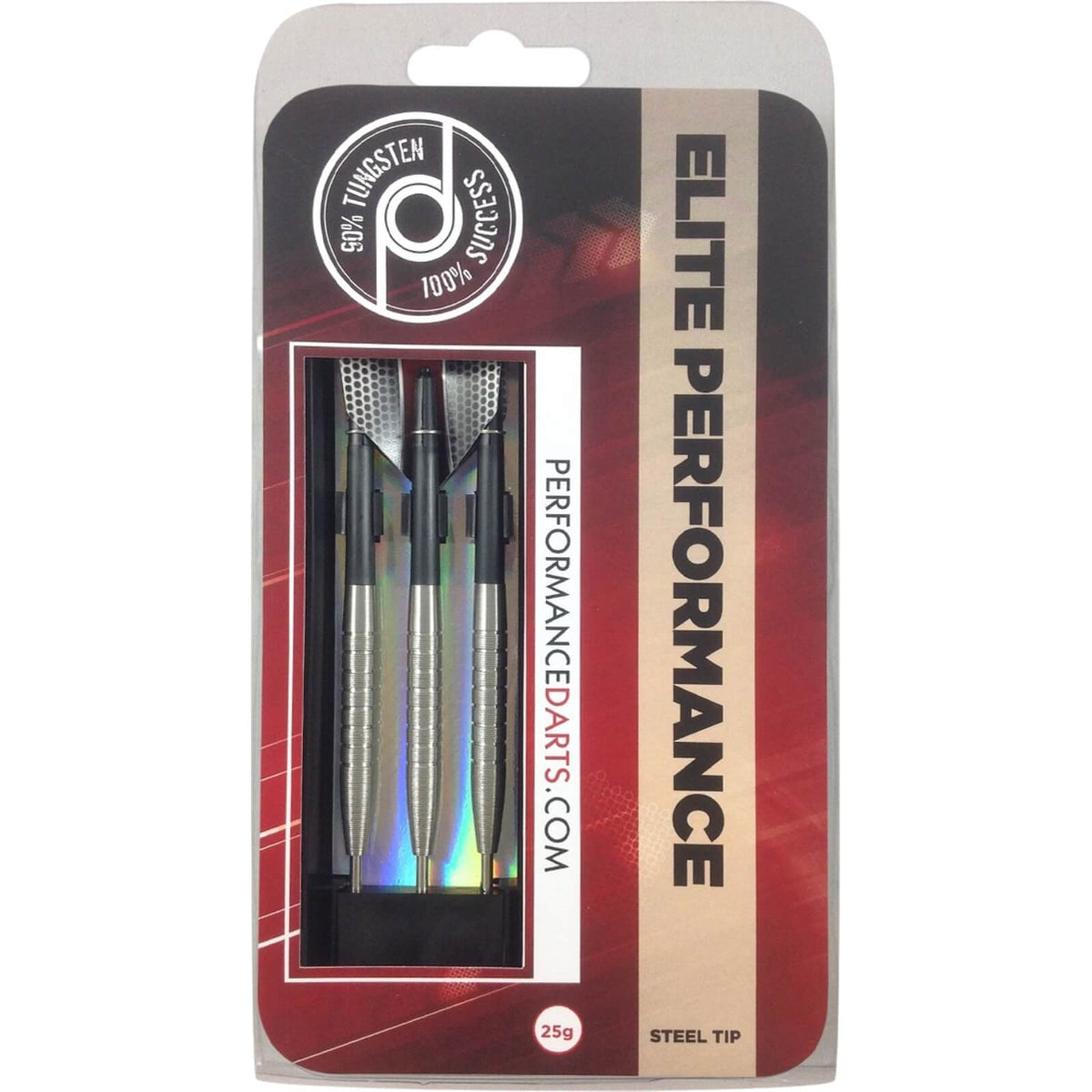 Darts - Performance Darts - Elite - Steel Tip - 90% Tungsten - 23g 25g 
