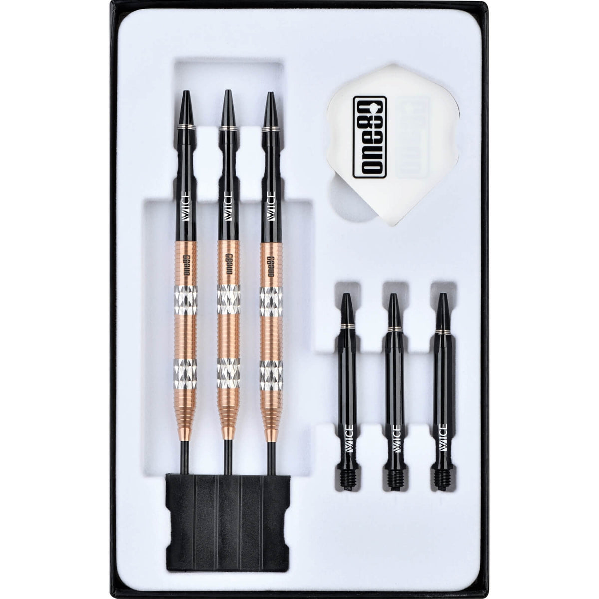Darts - One80 - Emily Alford Gen 2 Darts - Steel Tip - 90% Tungsten - 23g