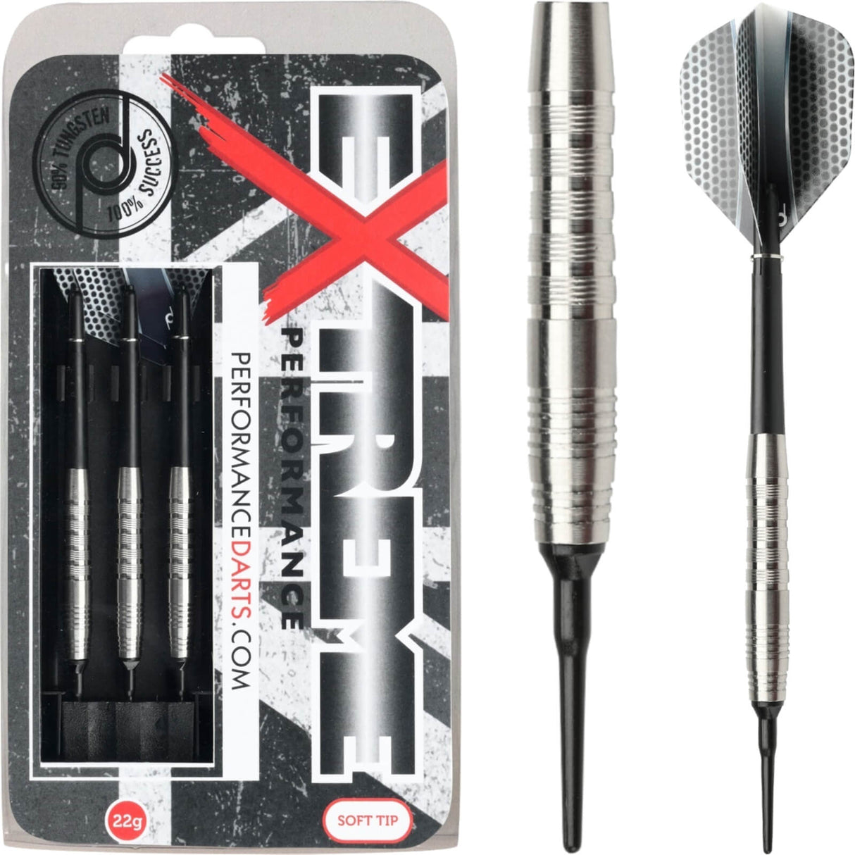 Performance Darts - Extreme - Soft Tip - 90% Tungsten - 20g 22g -