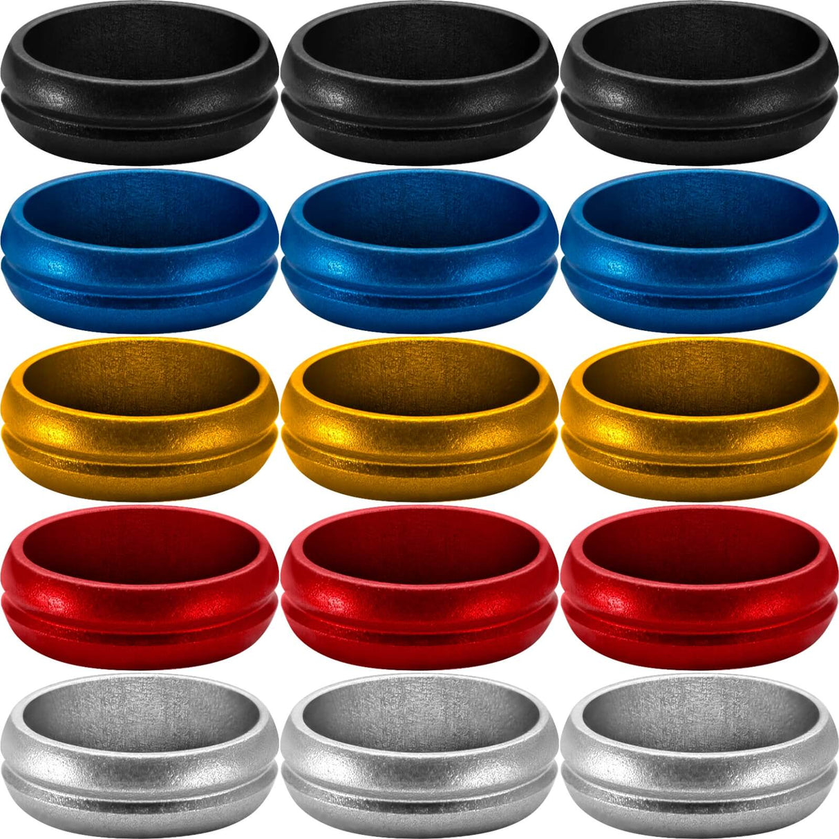 Mission - F-Lock Anodised Aluminium Rings - Flight Lock -