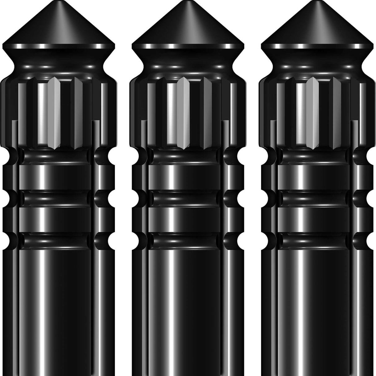Mission - F-Protect Anodised Alloy Flight Protectors - Black