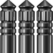 Mission - F-Protect Anodised Alloy Flight Protectors - Grey