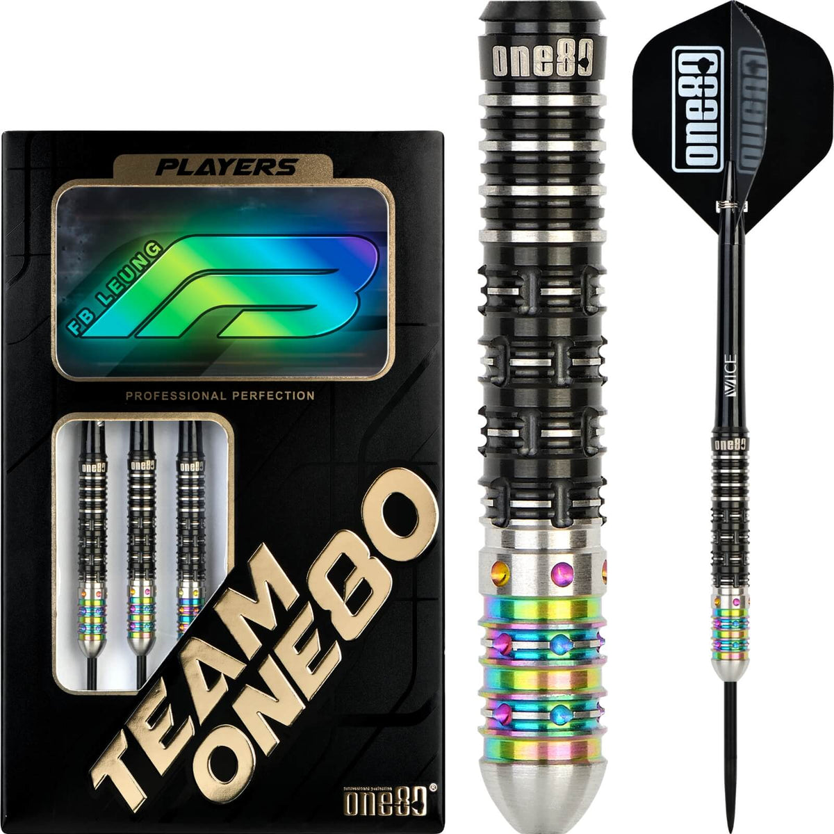 Darts - One80 - FB Leung Darts - Steel Tip - 90% Tungsten - 21g 23g 