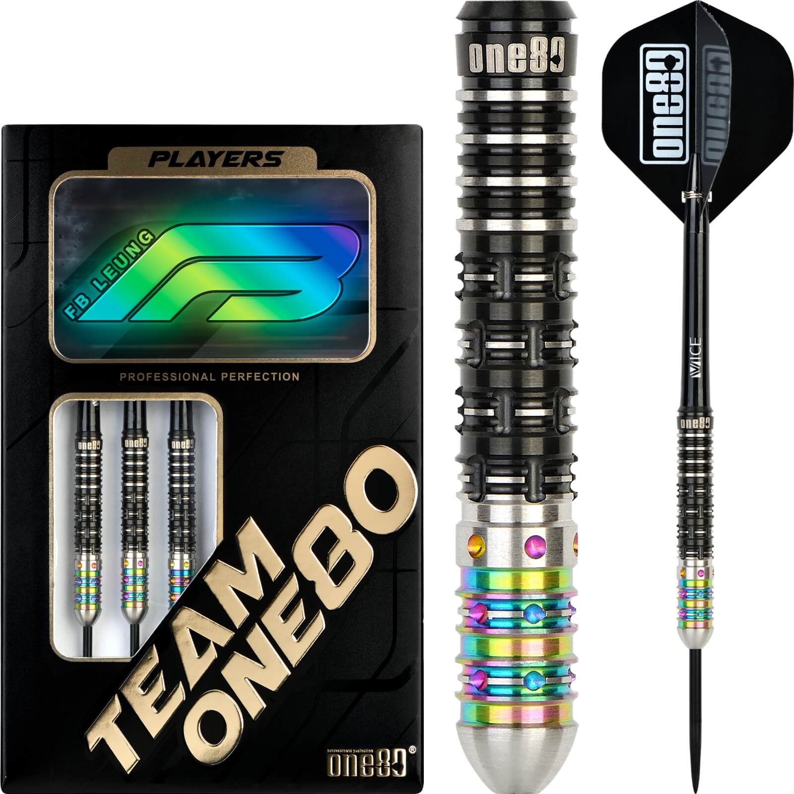 Darts - One80 - FB Leung Darts - Steel Tip - 90% Tungsten - 21g 23g 