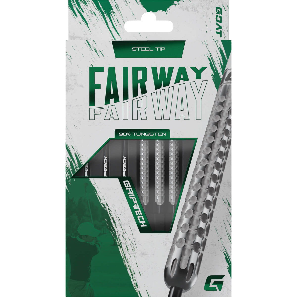 Darts - GOAT - Fairway V1 Darts - Steel Tip - 90% Tungsten - 23g 25g