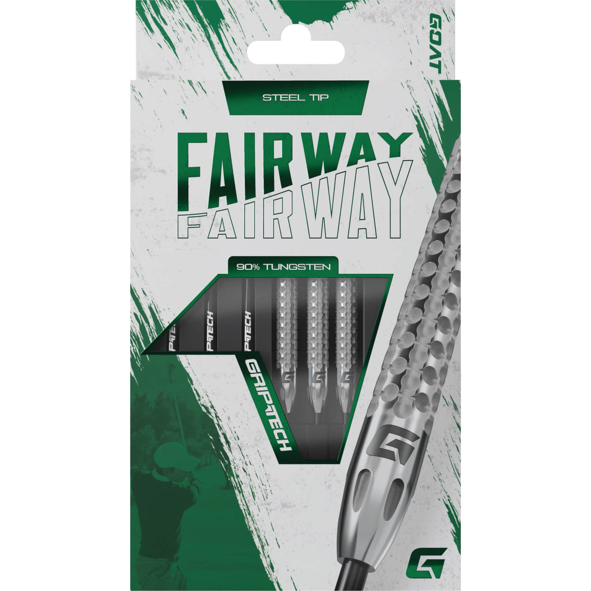 Darts - GOAT - Fairway V2 Darts - Steel Tip - 90% Tungsten - 22g 24g