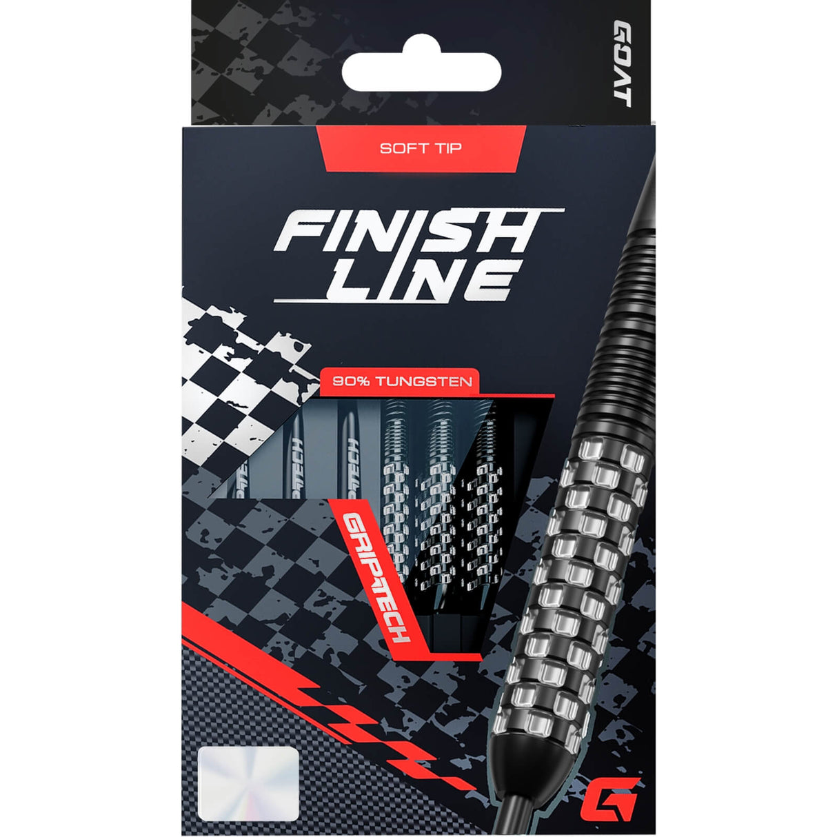 GOAT - Finish Line Soft Tip Darts - 90% Tungsten - 20g -